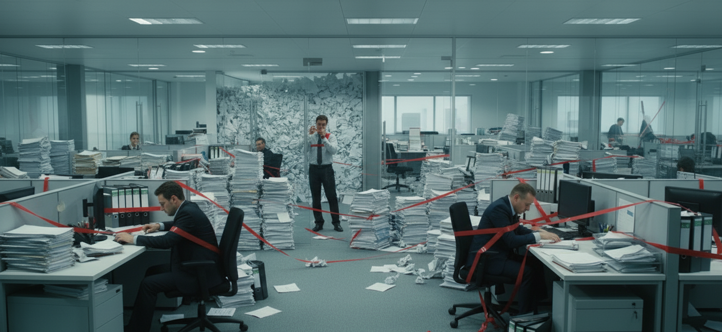 תפסיקו לתת לבירוקרטיה להכתיב את הקצב של הארגון